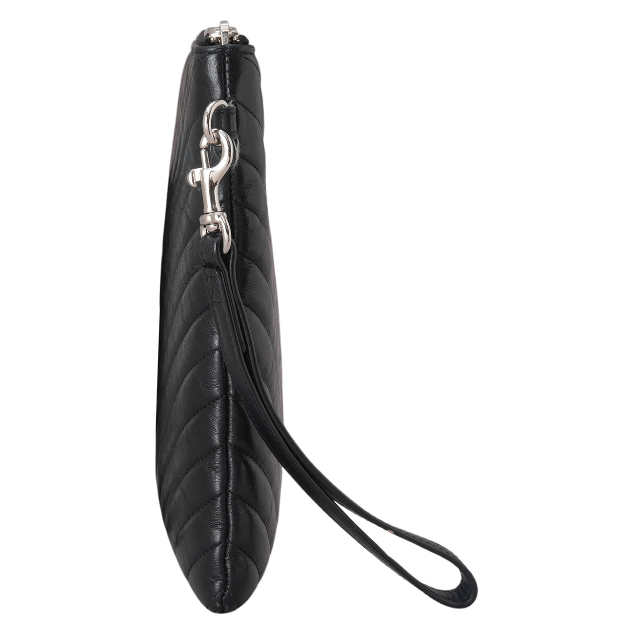 YVES SAINT LAURENT(USED)생로랑 559193 모노그램 쉐브론 클러치